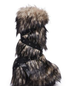 Wild Instincts Faux Fur Boots - Off White