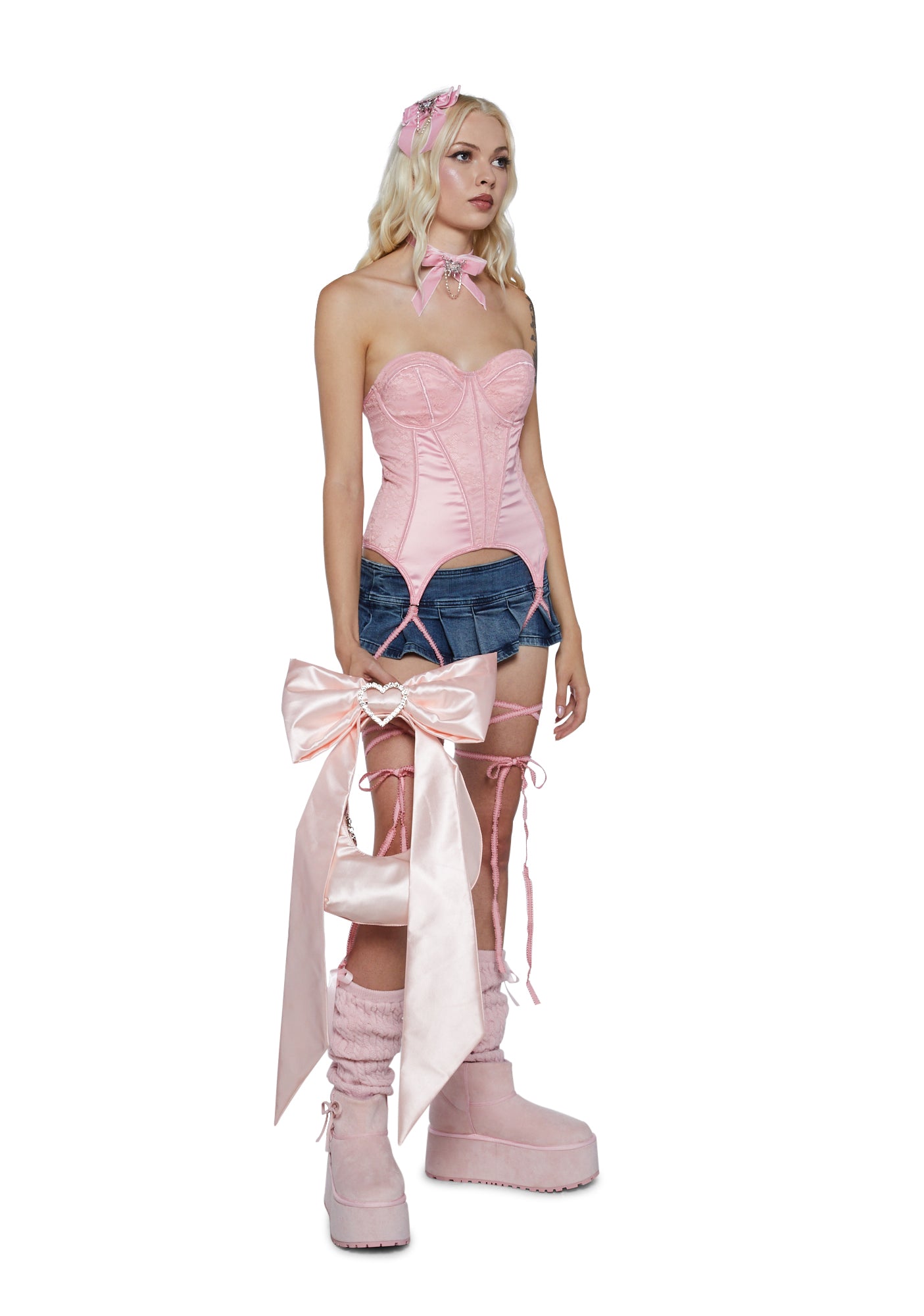 Lady Royal Shoulder Bag ??Pink - Image 5