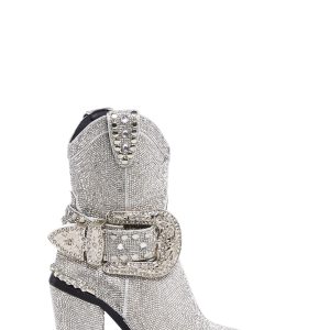 Sharp Sheriff Shine Cowboy Boots ?C Silver