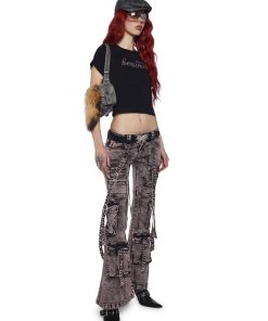 Alternative view of Aurora Cargo Jeans - Light Purple