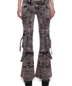 Aurora Cargo Jeans - Light Purple