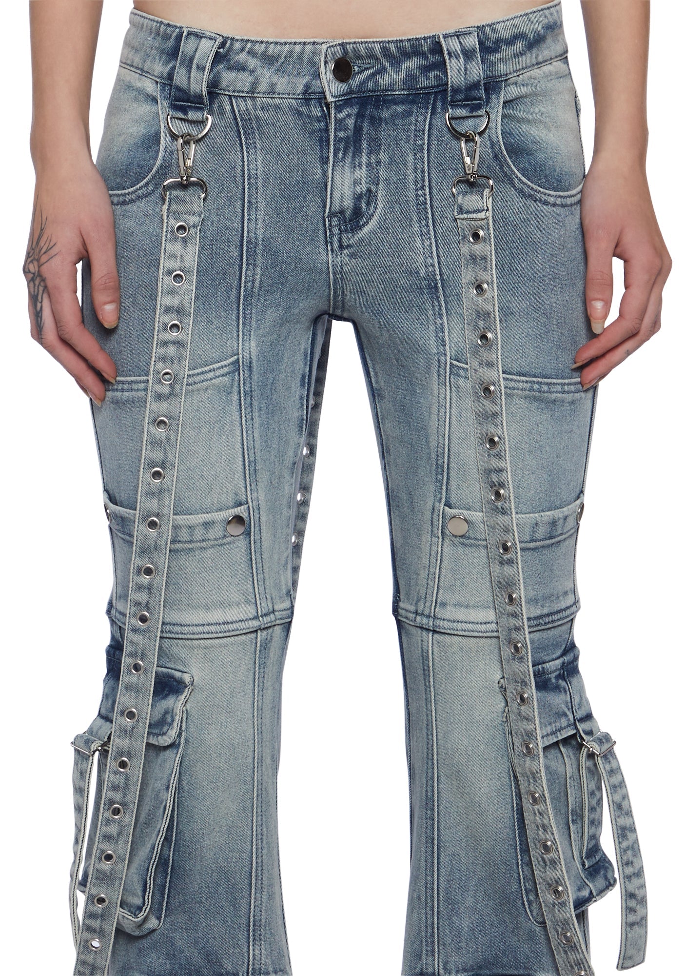 Aurora Cargo Jeans ?C Light Blue - Image 5