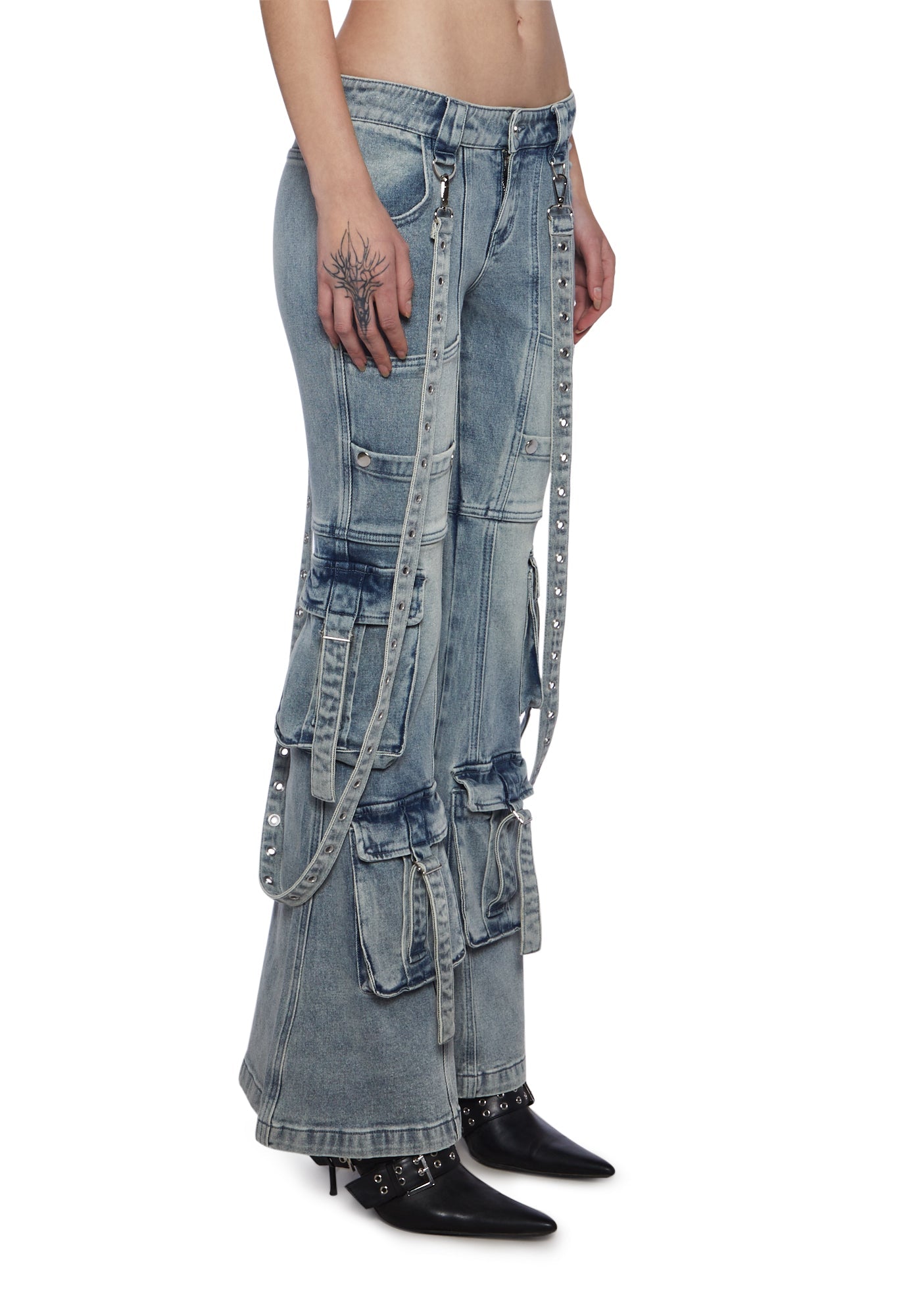 Aurora Cargo Jeans ?C Light Blue - Image 3