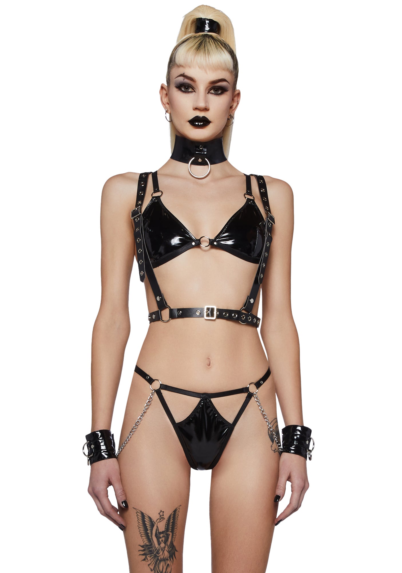 Dominance Diva Tulle Skirt Harness - Image 5
