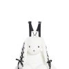 Cuddly Bunny Plush Backpack ?C White