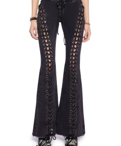 Wild Wanderer Flare Jeans - Black