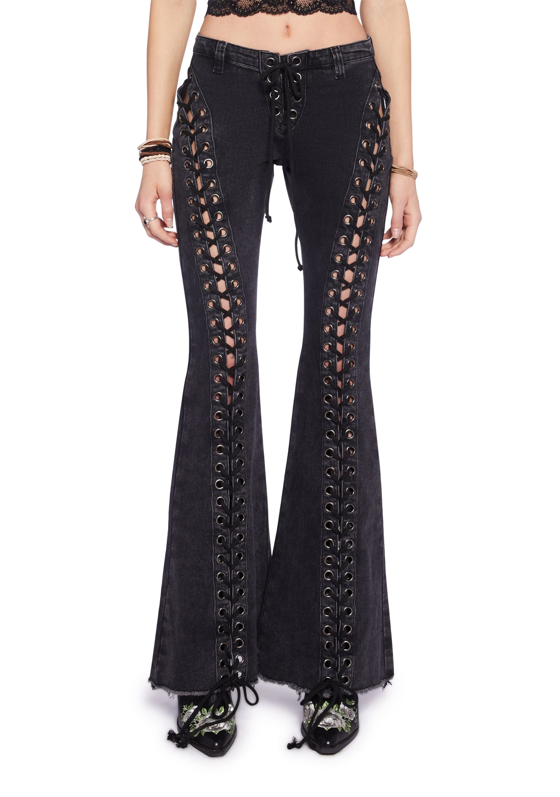 Wild Wanderer Flare Jeans ?C Black