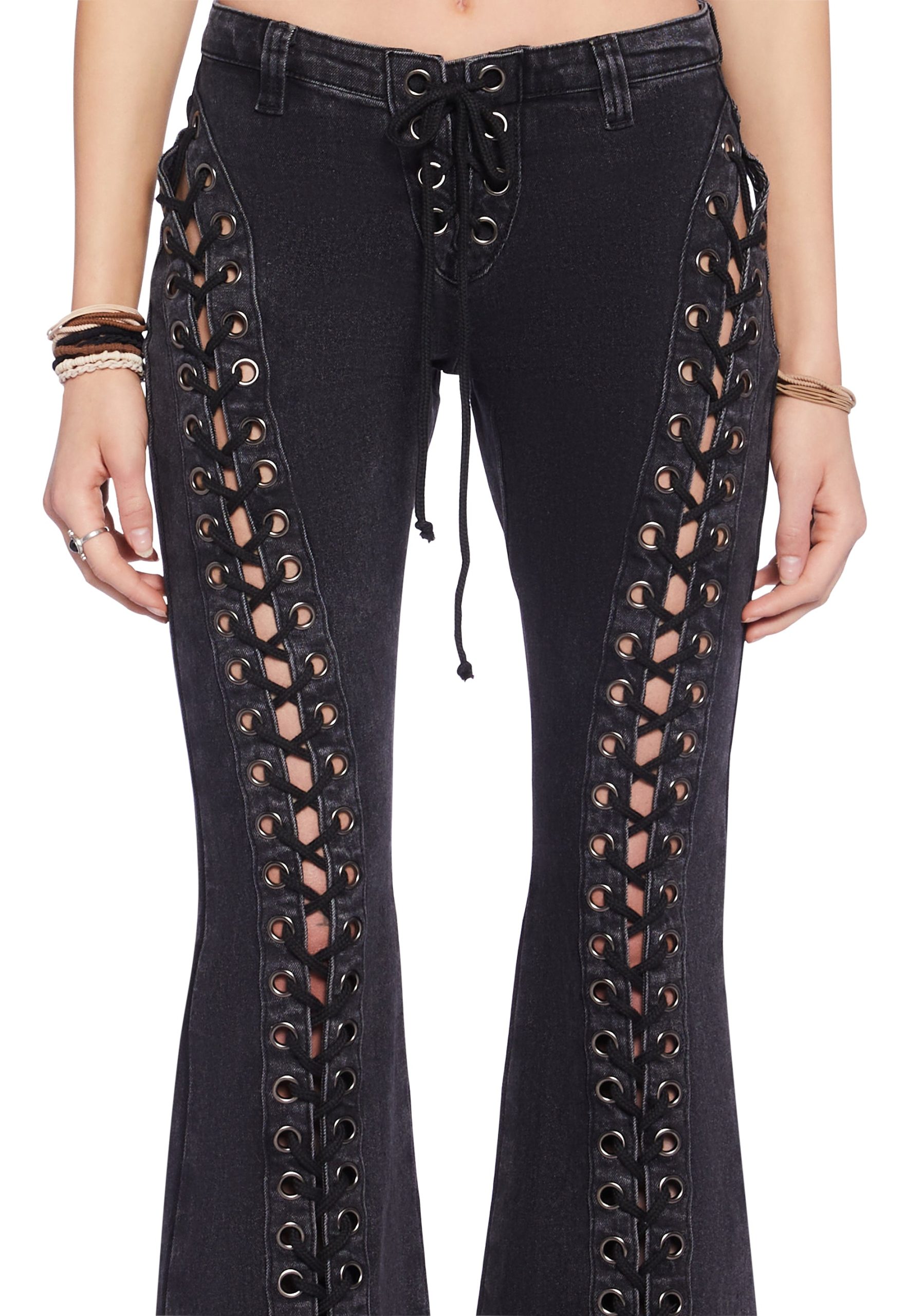 Wild Wanderer Flare Jeans ?C Black - Image 5