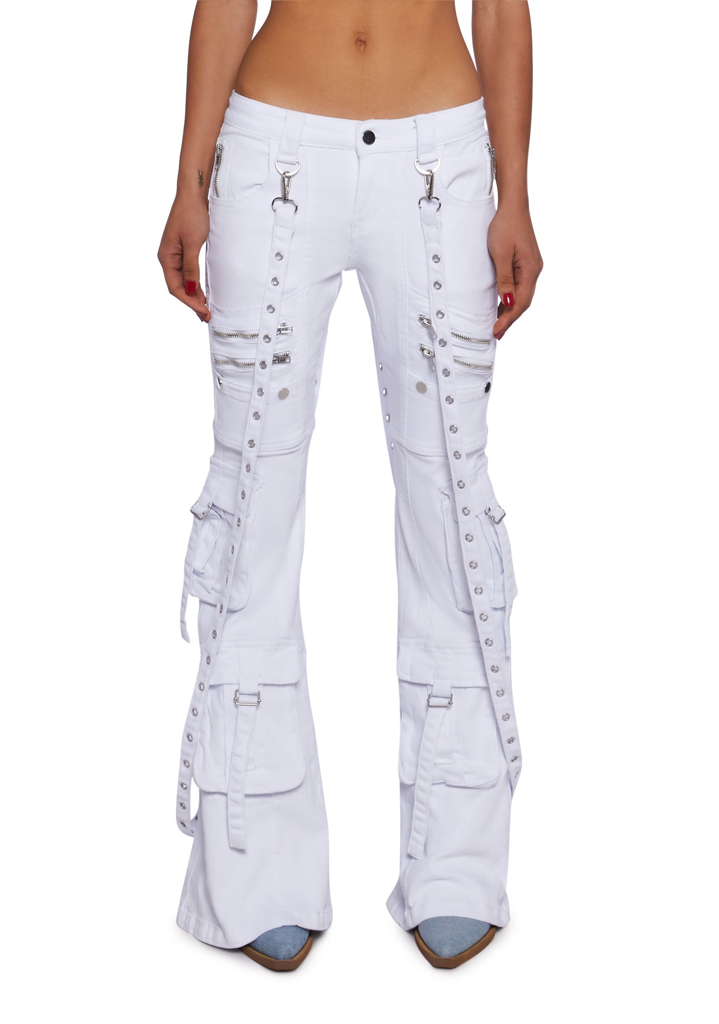 Aurora Cargo Jeans ?C White