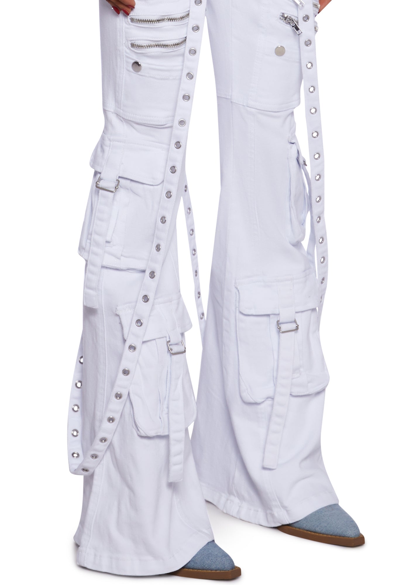 Aurora Cargo Jeans ?C White - Image 6