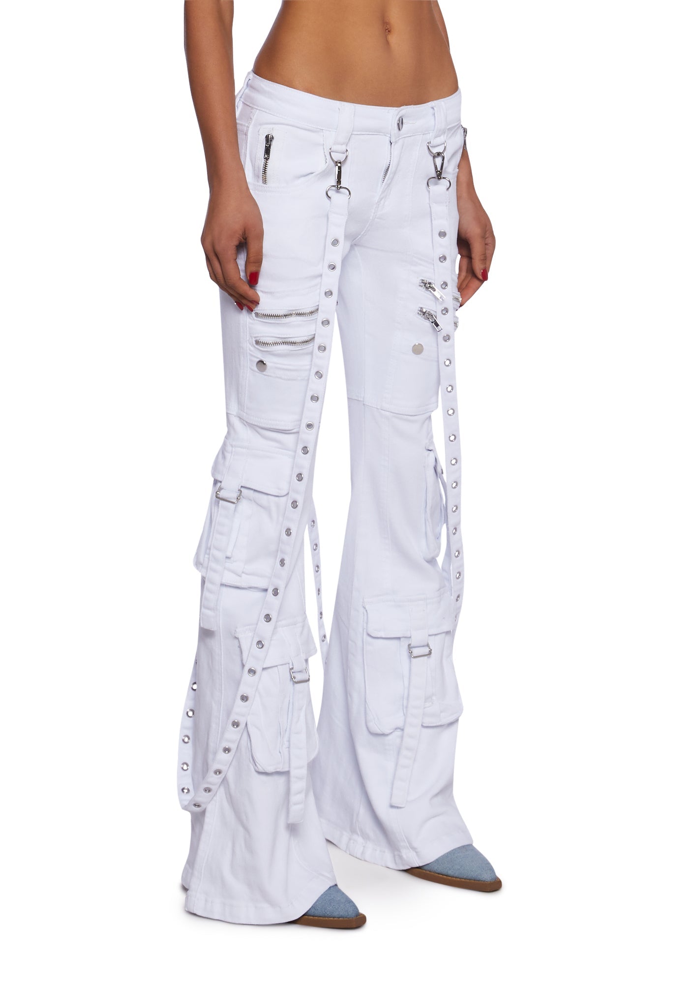 Aurora Cargo Jeans ?C White - Image 3