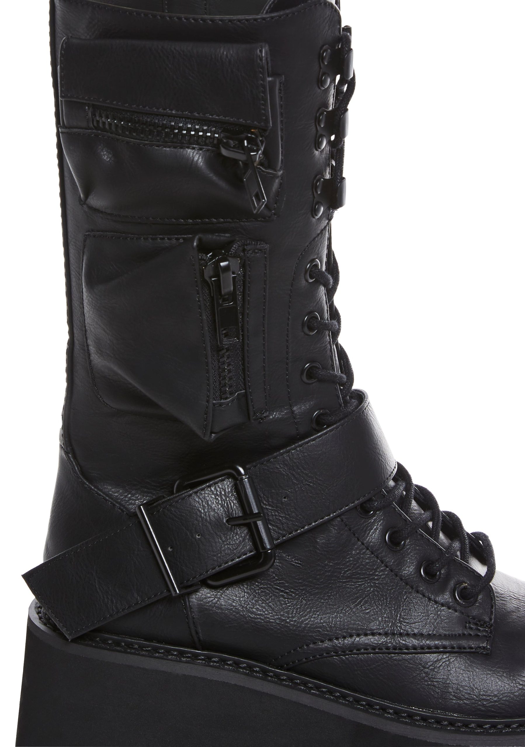Obsidian Platform Zip-Up Boots ?C Black - Image 2