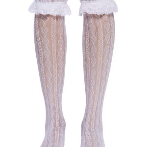 Love Potion Knee High Socks ??White