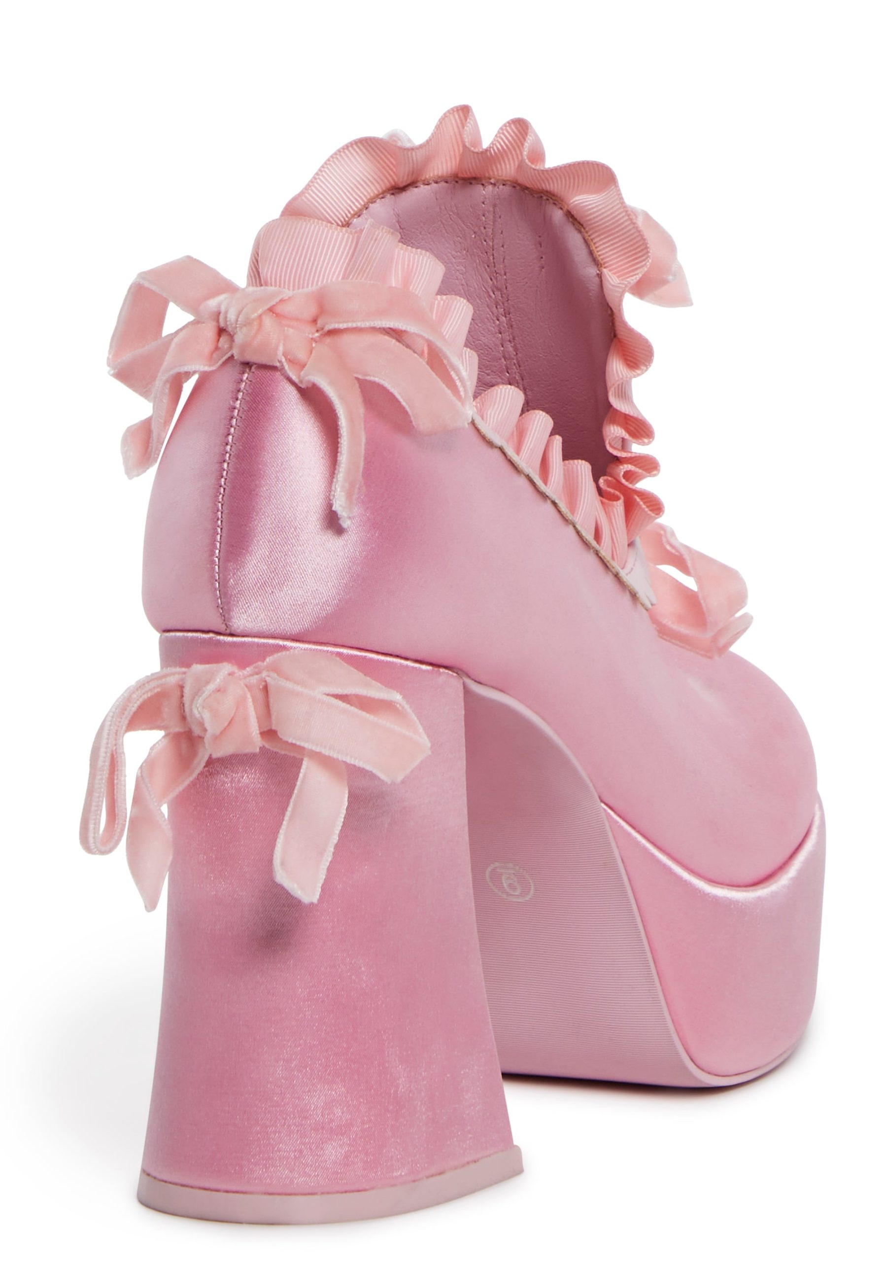 Bisou Baby Platform Heels ?C Pink - Image 2