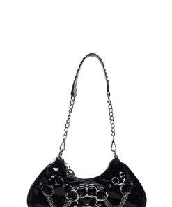 Ciska Brass Knuckle Shoulder Bag