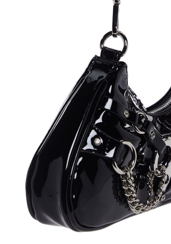 Ciska Brass Knuckle Shoulder Bag