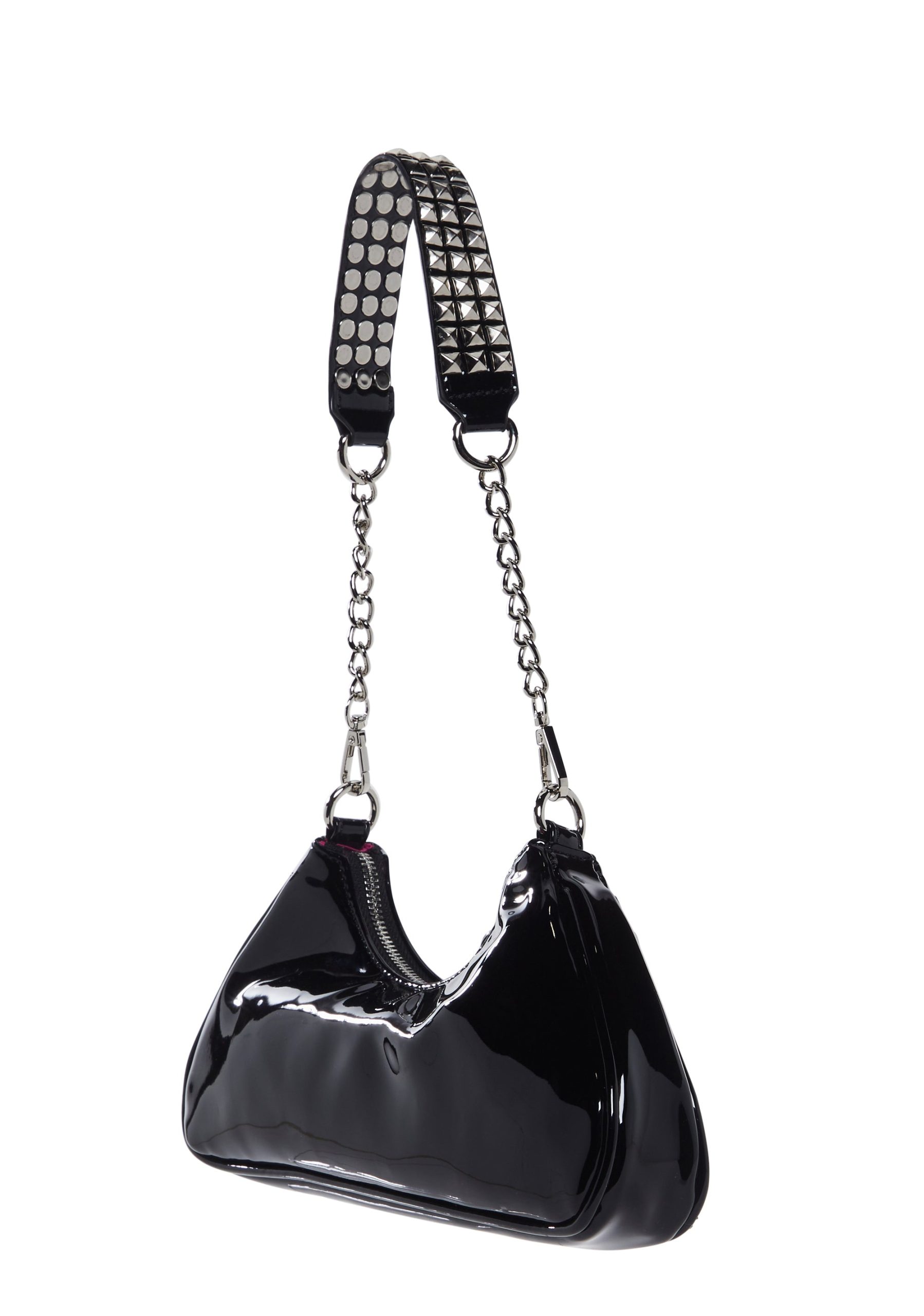 Ciska Brass Knuckle Shoulder Bag - Image 4