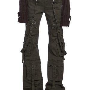 Aurora Cargo Jeans ?C Twill Green