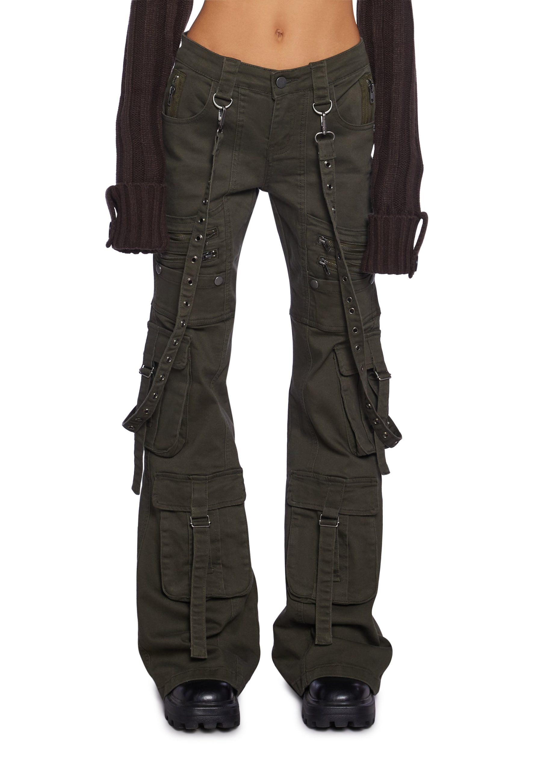 Aurora Cargo Jeans ?C Twill Green