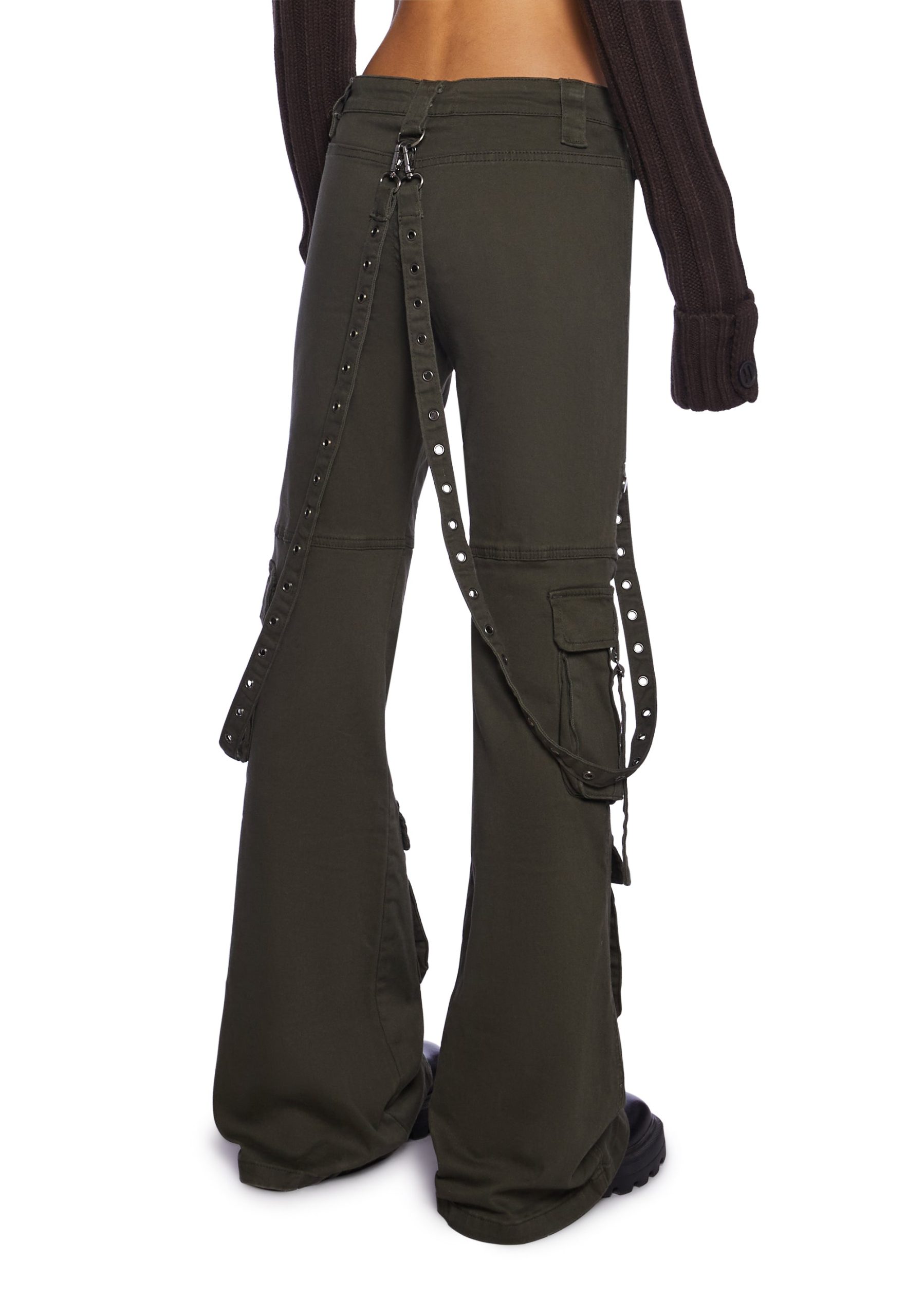 Aurora Cargo Jeans ?C Twill Green - Image 4