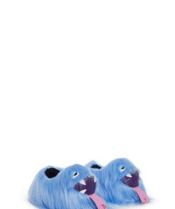 Case Of The Grumpies Fuzzy Slippers - Kooky Monster