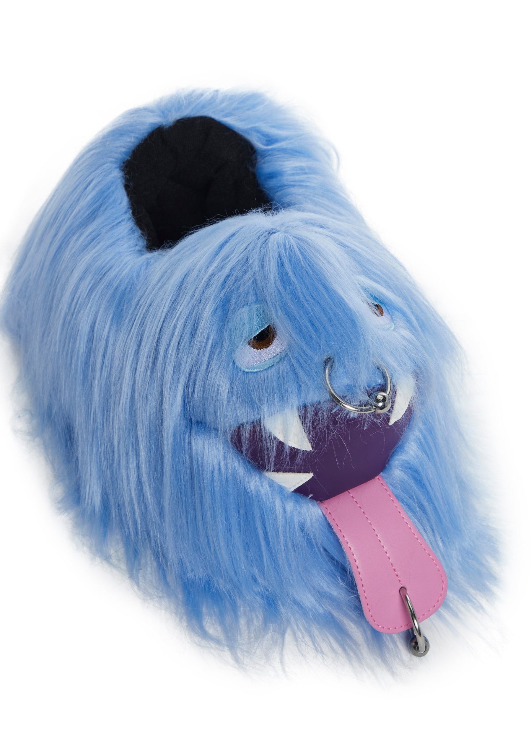 Case Of The Grumpies Fuzzy Slippers ?C Kooky Monster - Image 2