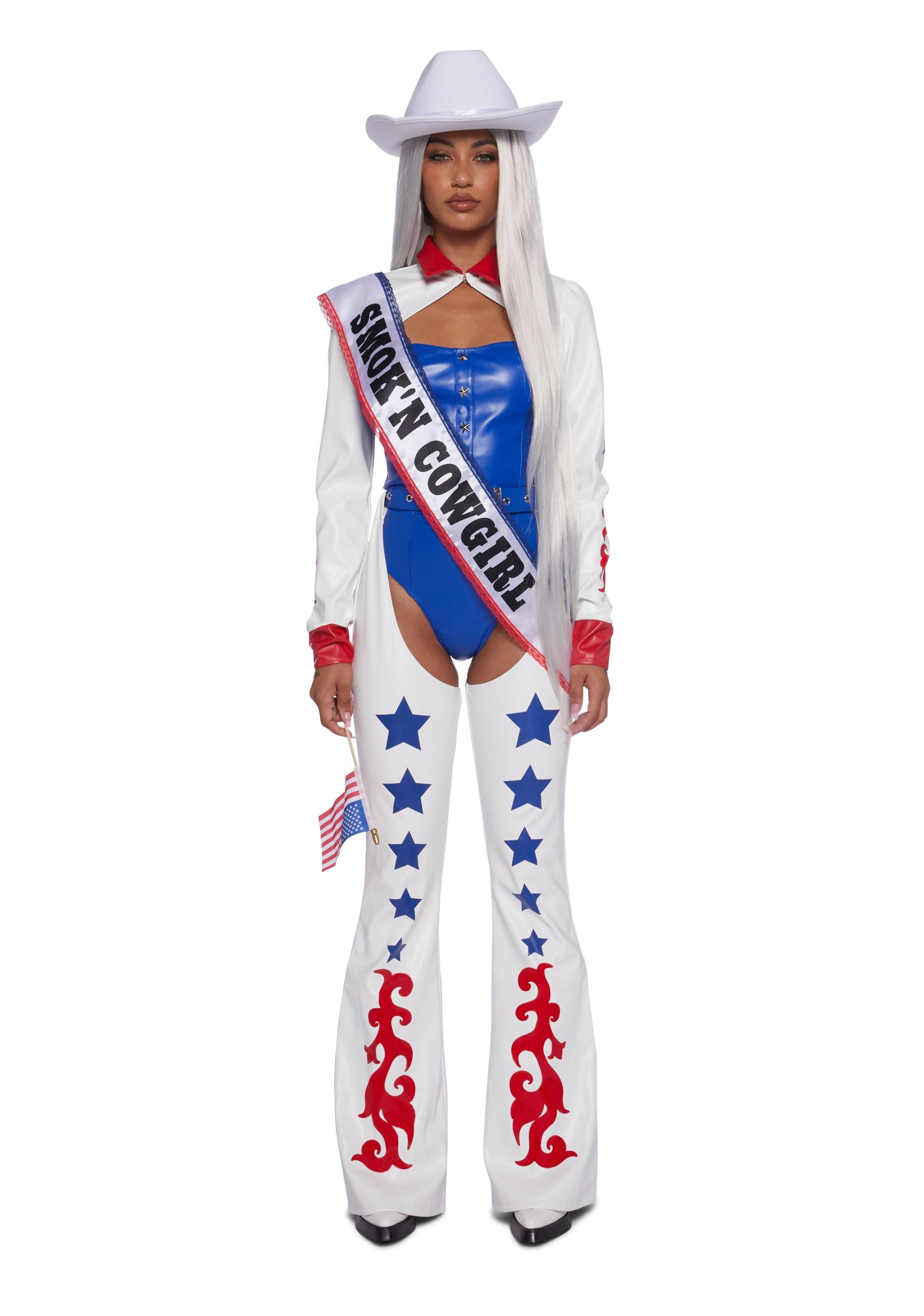 Ain't Texas Costume And Wig Set