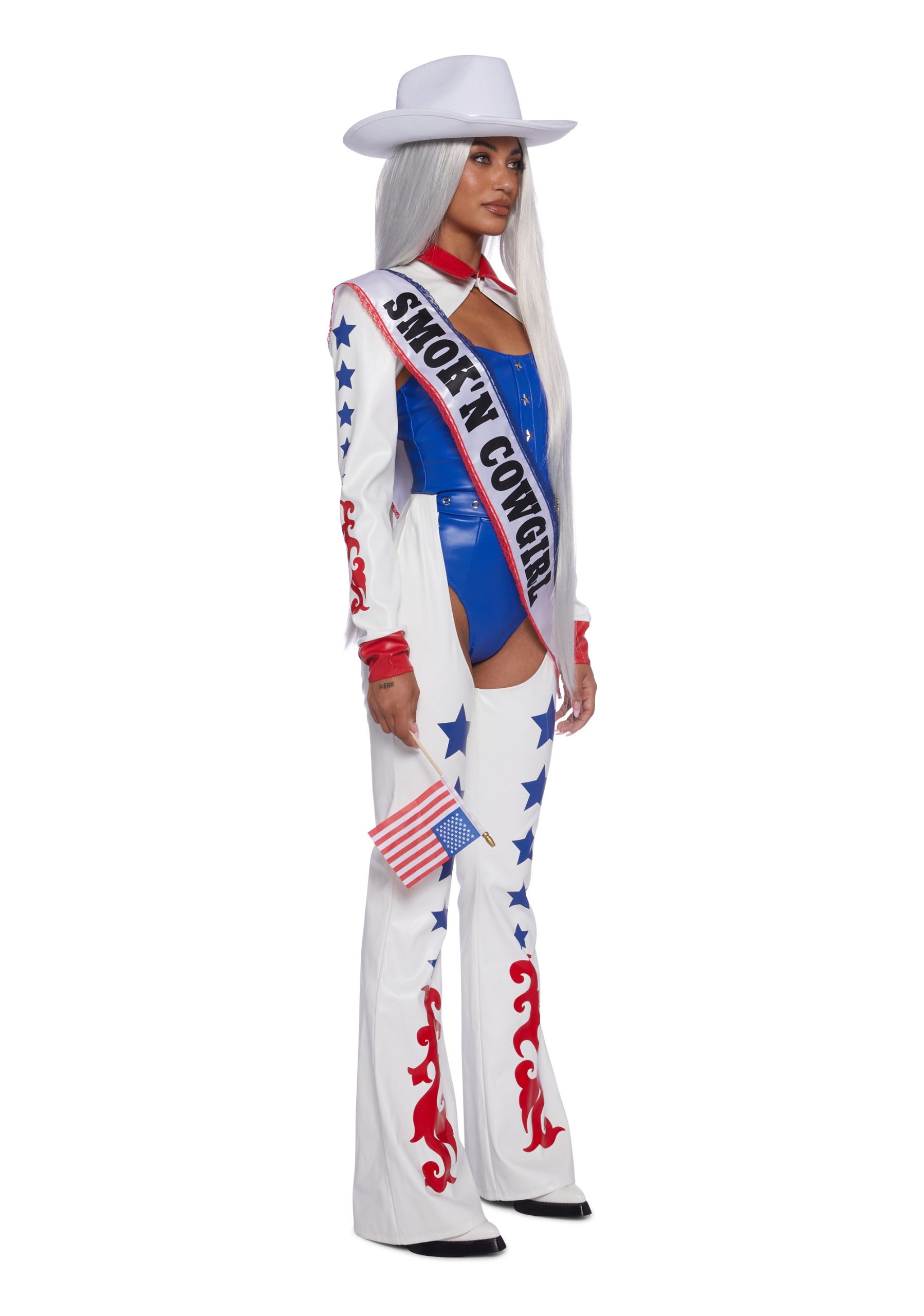 Ain't Texas Costume And Wig Set - Image 3