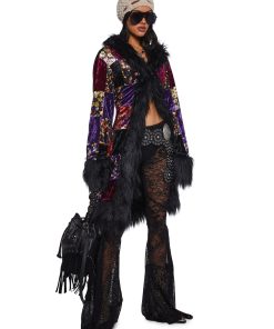 Alternative view of Bold Love Velvet Coat