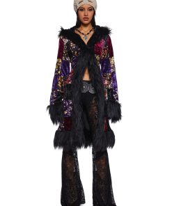 Bold Love Velvet Coat