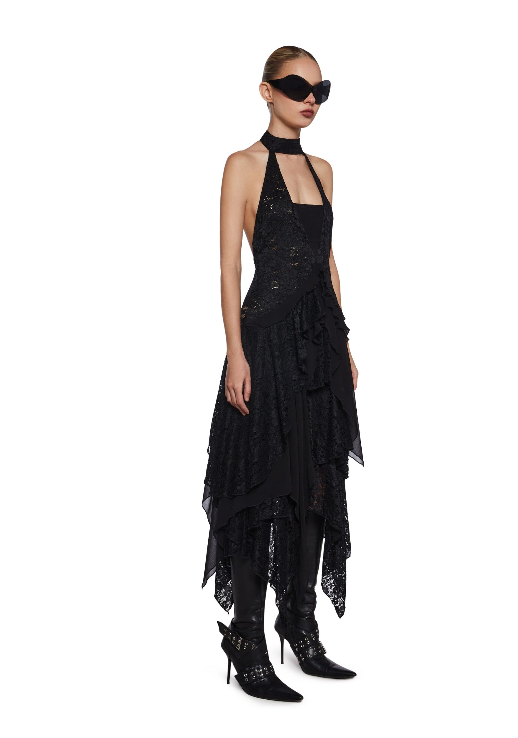 Assertive Beauty Lace Midi Dress - Image 3