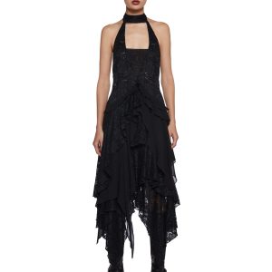 Assertive Beauty Lace Midi Dress