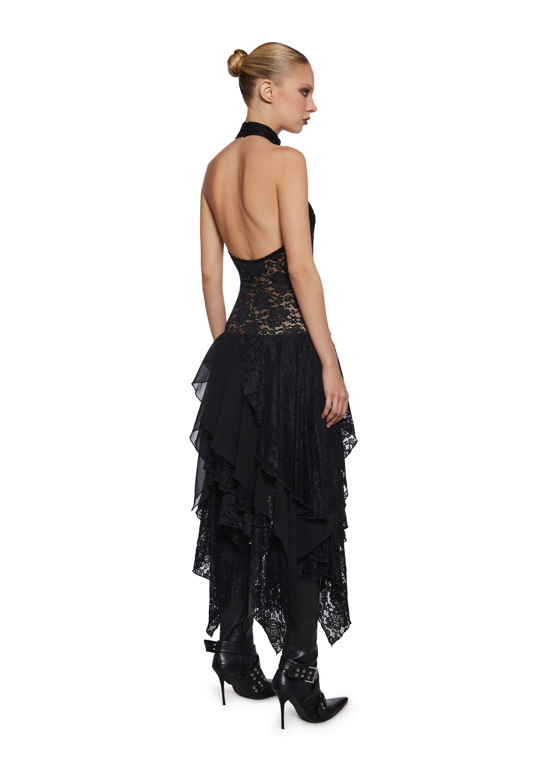 Assertive Beauty Lace Midi Dress - Image 4