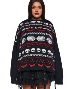 Baddie List Knit Sweater