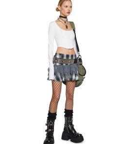 Alternative view of Back Stage Long Sleeve Crop Top