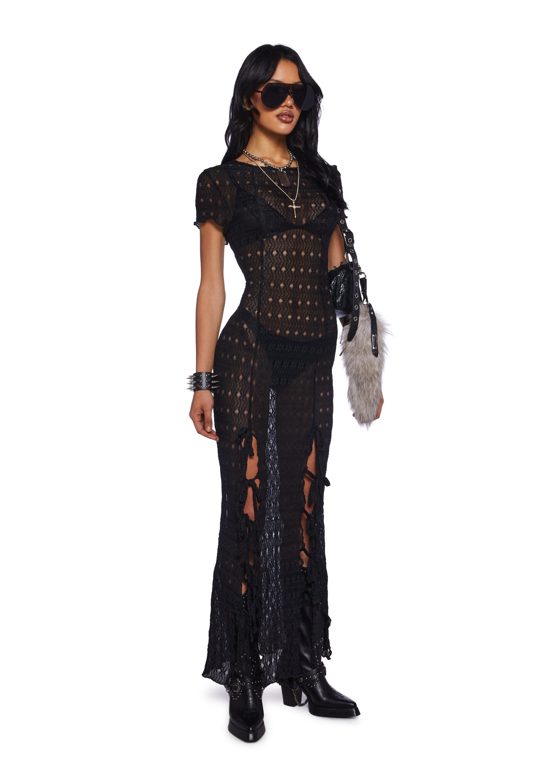 Chill Date Maxi Dress ?C Black - Image 4