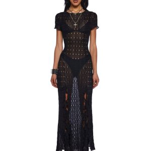 Chill Date Maxi Dress ?C Black