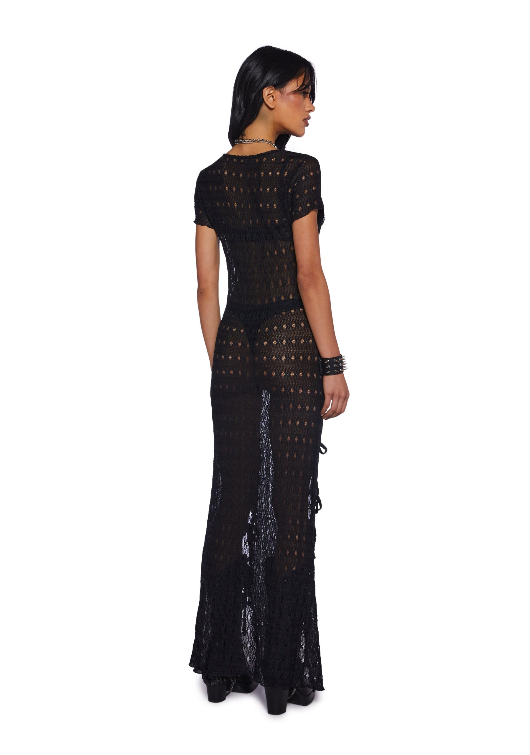 Chill Date Maxi Dress ?C Black - Image 5