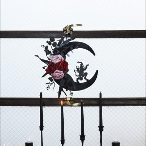 Naughty Not Nice Krampus Wreath