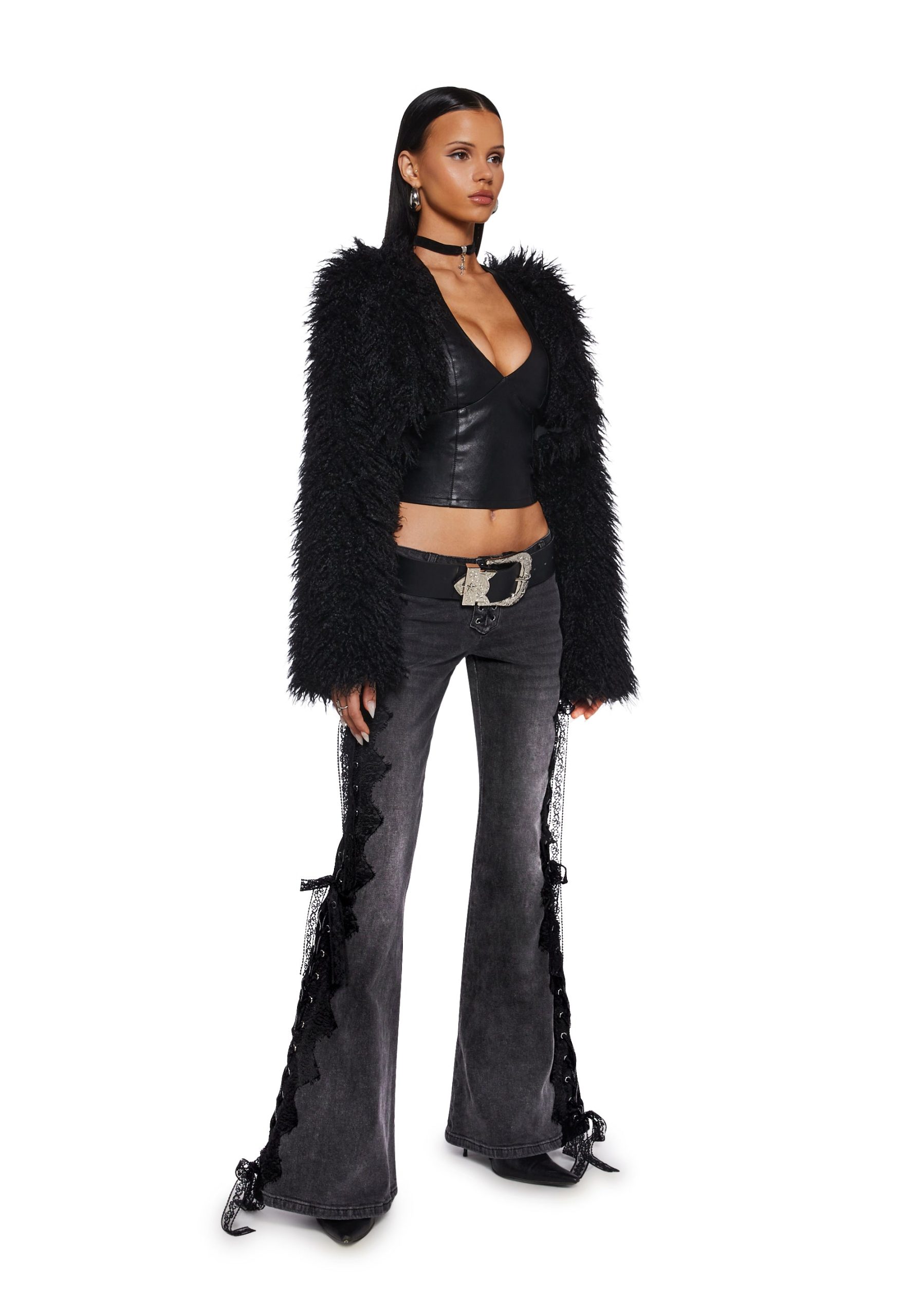 Across The Crowd Flare Jeans - Image 2