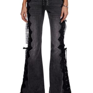 Across The Crowd Flare Jeans