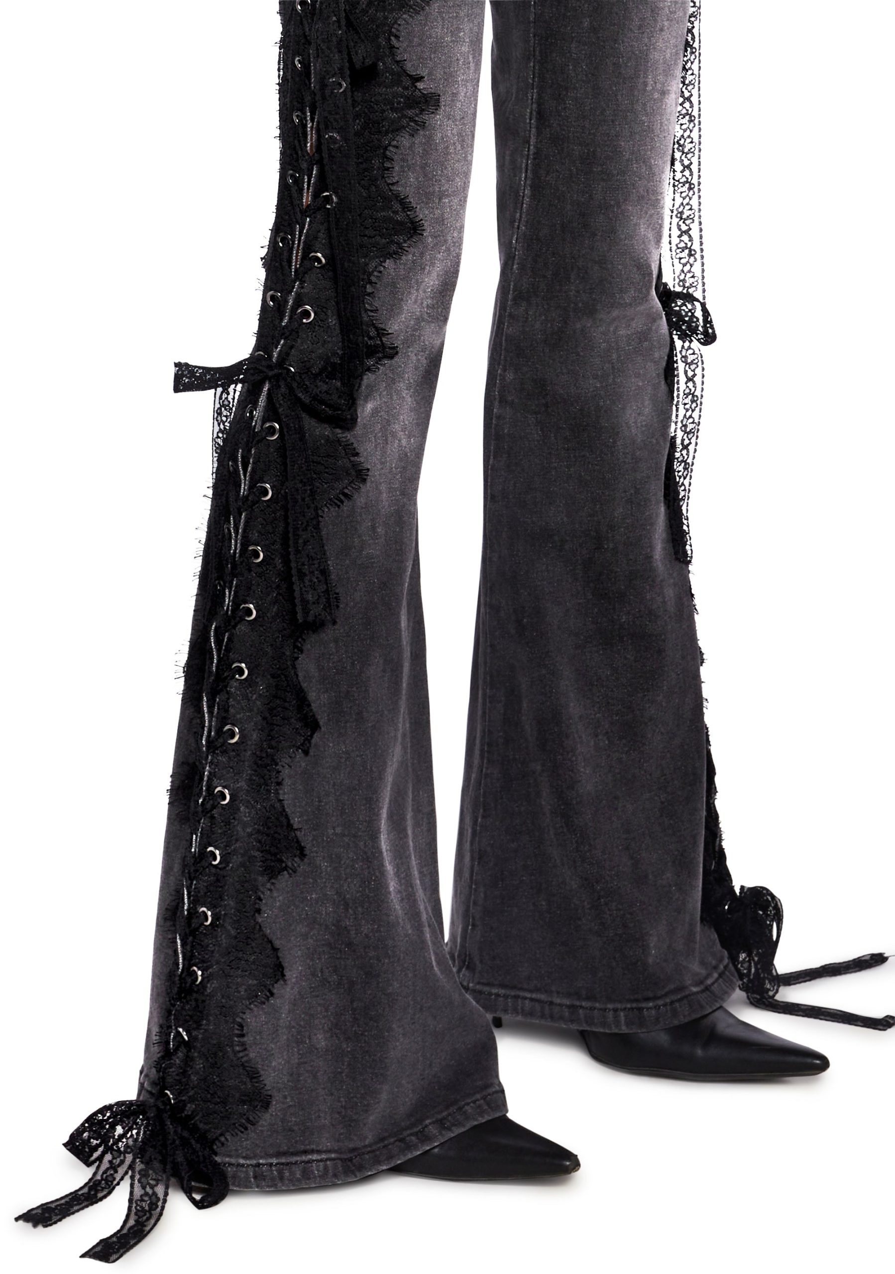 Across The Crowd Flare Jeans - Image 5