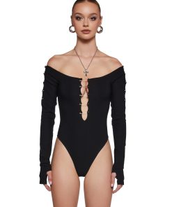 Awestruck Thoughts Cutout Bodysuit