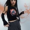 Explosive Art Top And Arm Warmers Set