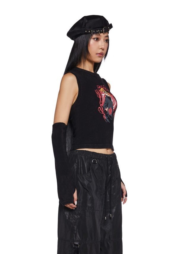 Explosive Art Top And Arm Warmers Set