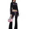 Leisurely Yours Velour Track Jacket