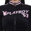 Leisurely Yours Velour Track Jacket
