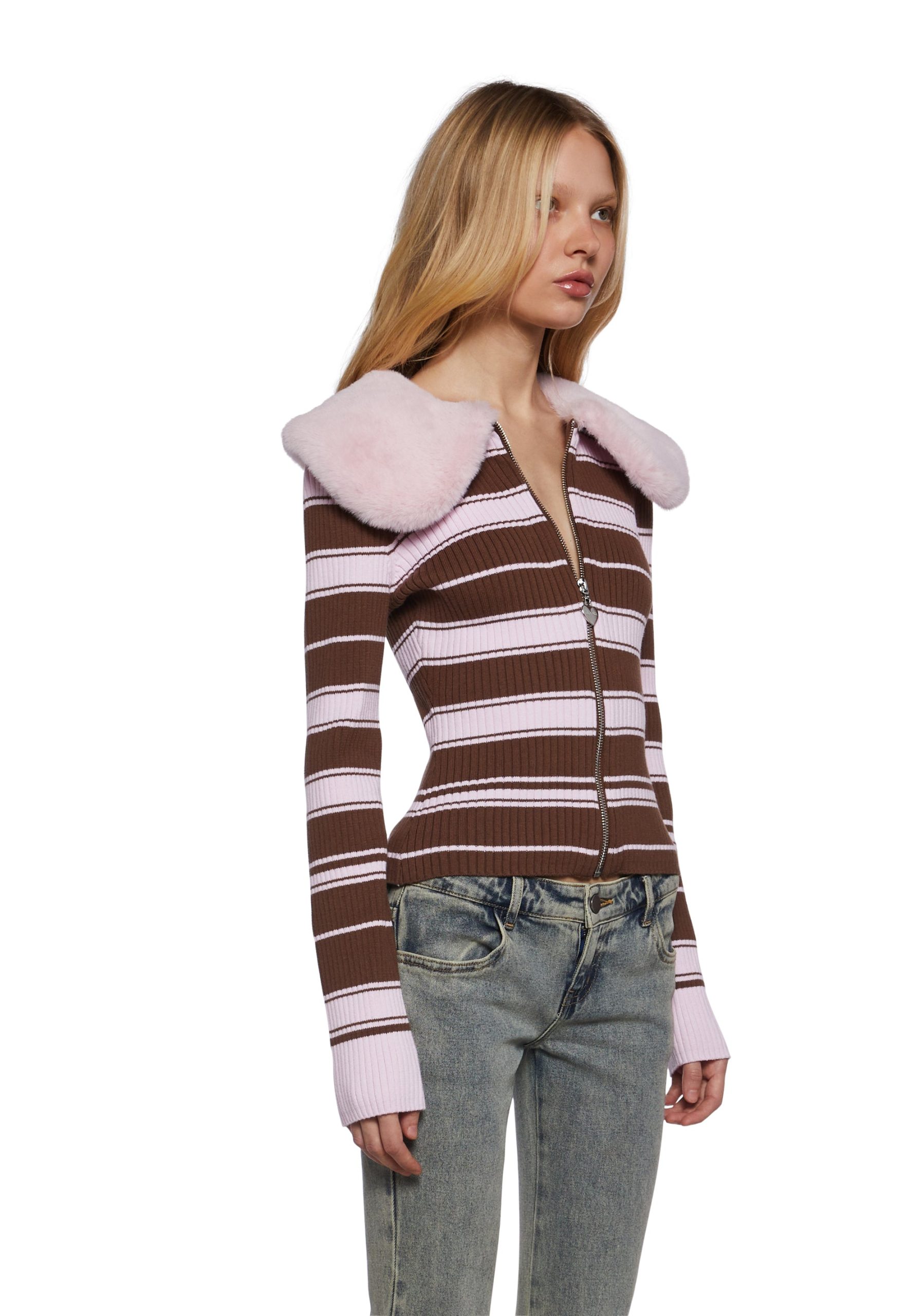 Another Love Song Zip-Up Cardigan - Image 3