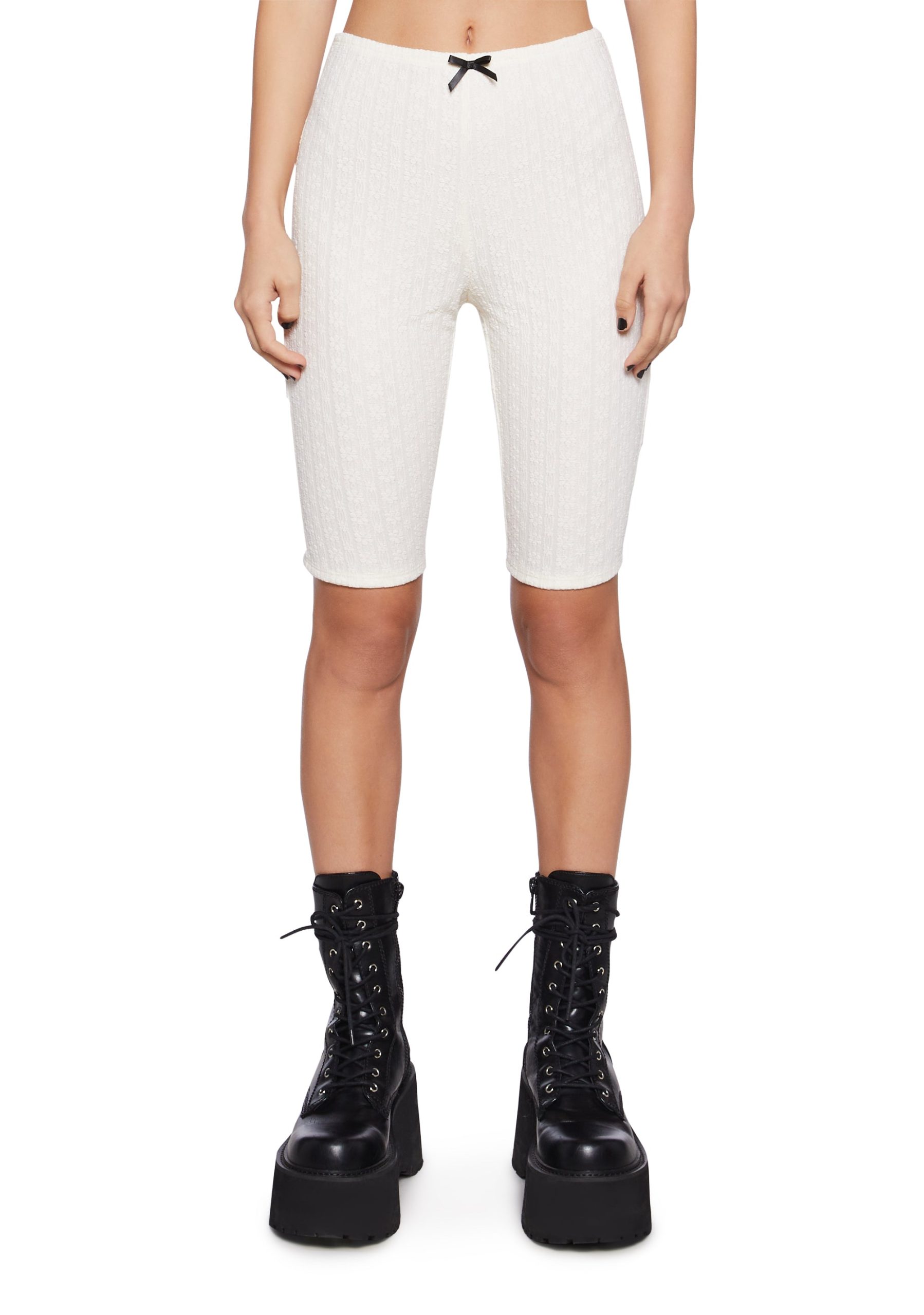 Best Bet Pointelle Biker Shorts