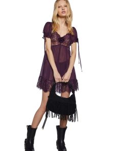 Alternative view of Alluring Attributes Babydoll Dress